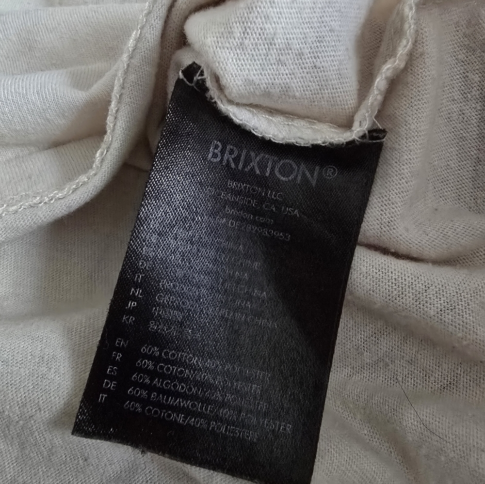 90s Single Stitch Brixton Manufacturing Tee - Picture 4 of 10